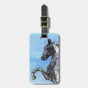 Saddlebred Horse Luggage Tag