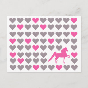 Saddlebred Postcard - American Saddlebred Love