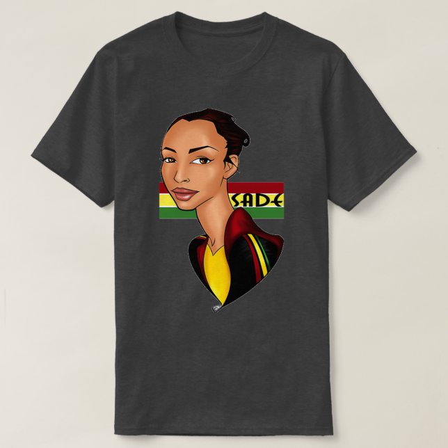 Sade Adu Jazz T-Shirt (Design Front)