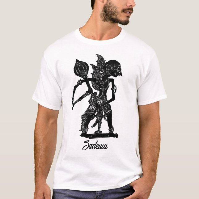 Sadewa Wayang Kulit The Shadow Puppet T-Shirt (Front)