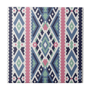 Sadhu - A modern weave 1 Postcard Tile