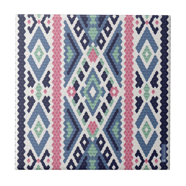 Sadhu - A modern weave 1 Postcard Tile (Front)