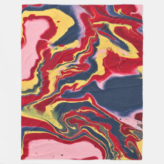 Sadie 1 Crazy Colourful Abstract Blanket