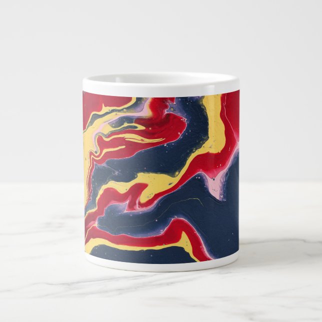 Sadie 1 Crazy Colourful Abstract Drink Mug (Front)