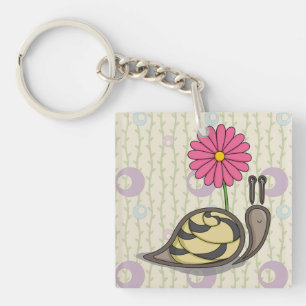 Sadie the Snail Acrylic Keychain