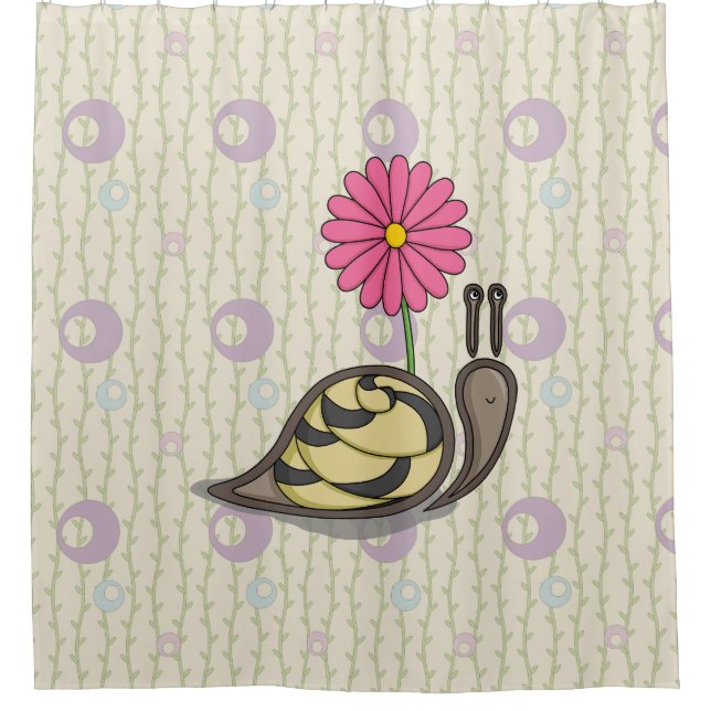 Sadie the Snail Douche rideau (Devant)