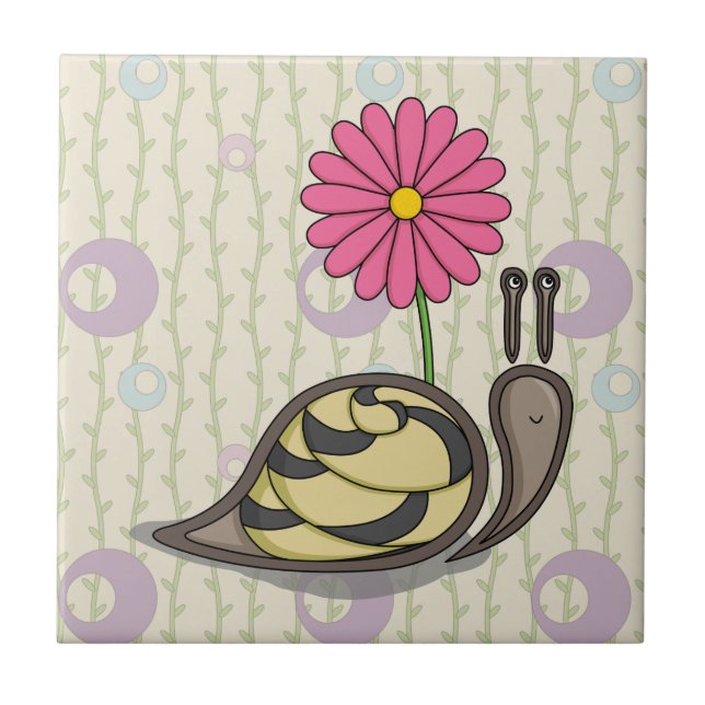 Sadie the Snail Tile (Front)