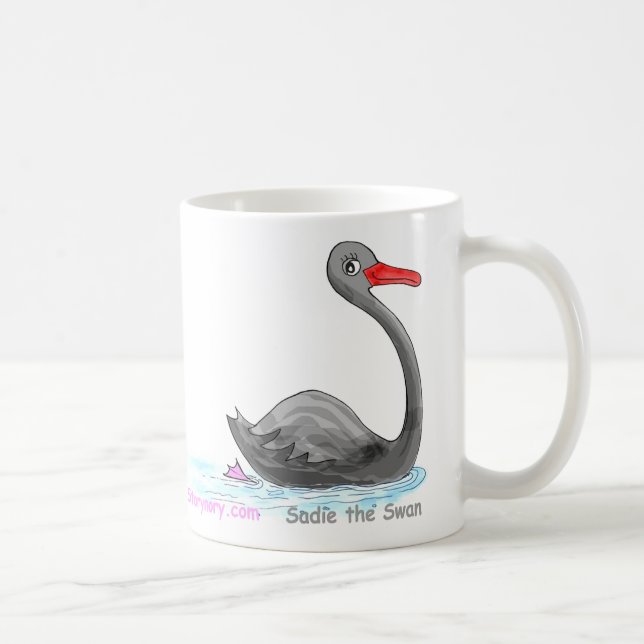 Sadie the Swan Mug (Right)