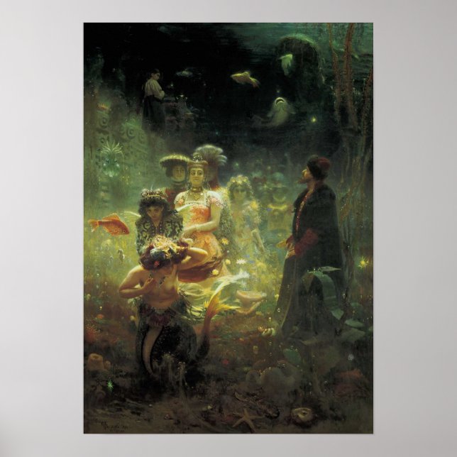 Sadko in the Underwater Kingdom Poster (Front)