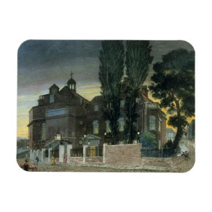 Sadler's Wells, 1826 (coloured engraving) Magnet