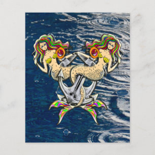 Sadly mermaids at anchor