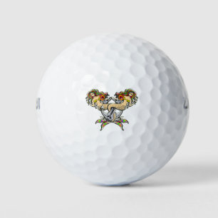 Sadly mermaids at anchor golf balls