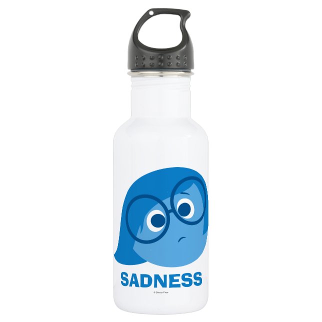 Sadness 532 Ml Water Bottle (Front)