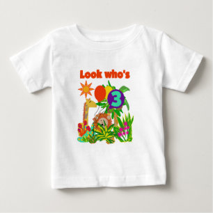 Safari 3ème anniversaire Tshirts et cadeaux