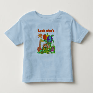 Safari 5th Birthday Tshirts and Gifts
