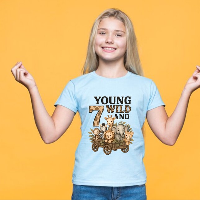 Safari 7th Birthday T-Shirt (Creator Uploaded)