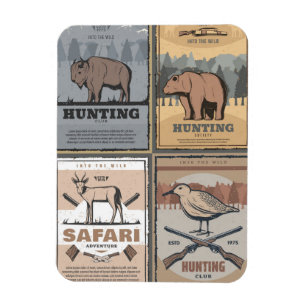 Safari adventure magnet