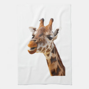 Safari Africa Jungle Giraffe Kitchen Towel