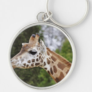 Safari Africa Mod Chic Classy Destiny Giraffe Keychain