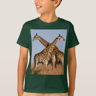 Safari Africa Mod Chic Classy  Destiny Giraffe T-Shirt