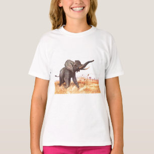 Safari African Jungle Destiny Animals Elephants T-Shirt
