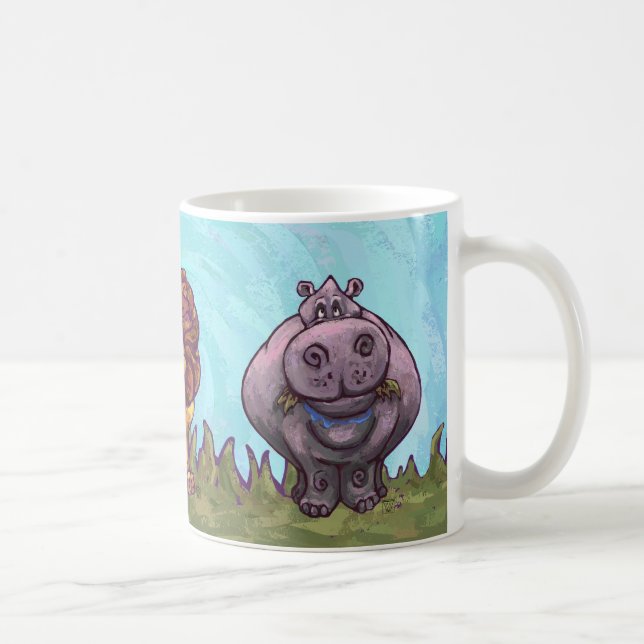 Safari Animal Mug Blue (Right)