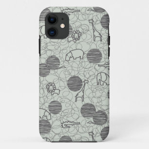safari animals 1 iPhone 11 case