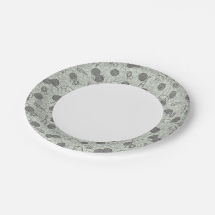 safari animals 1 paper plate