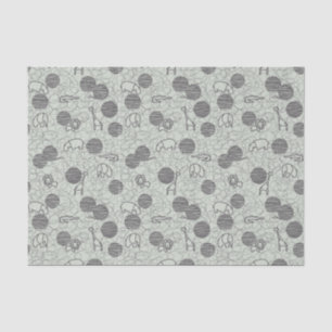 safari animals 1 tissue paper