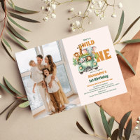 Safari Animals Wild One 1st Birtday
