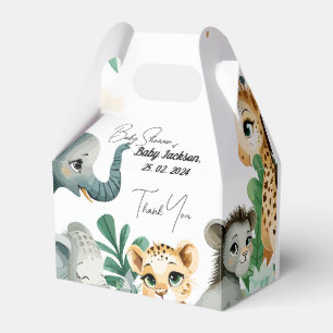 Safari Baby Shower Favor Box
