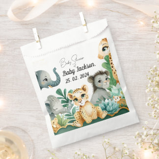 Safari Baby Shower  Favour Bag
