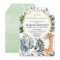 Safari baby shower, gender neutral jungle animals