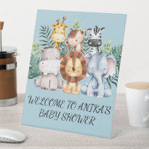 SAFARI BABY SHOWER INVITATION, DOWNLOADABLE