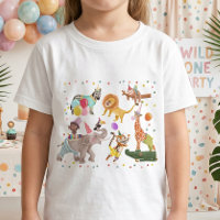Safari Birthday Cute Jungle Party Animals Kids