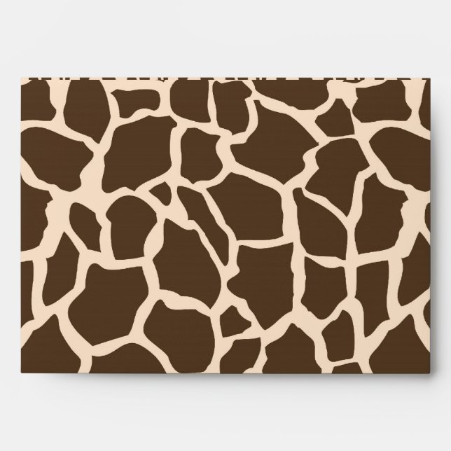 Safari Boy Enveloppe A7 (Devant)