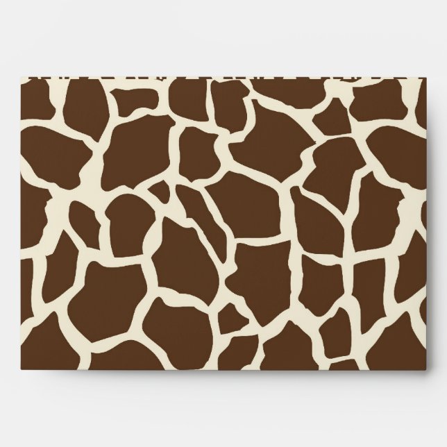 Safari Boy Orange Envelope A7 (Front)