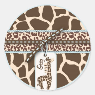 Safari Boy Sticker C