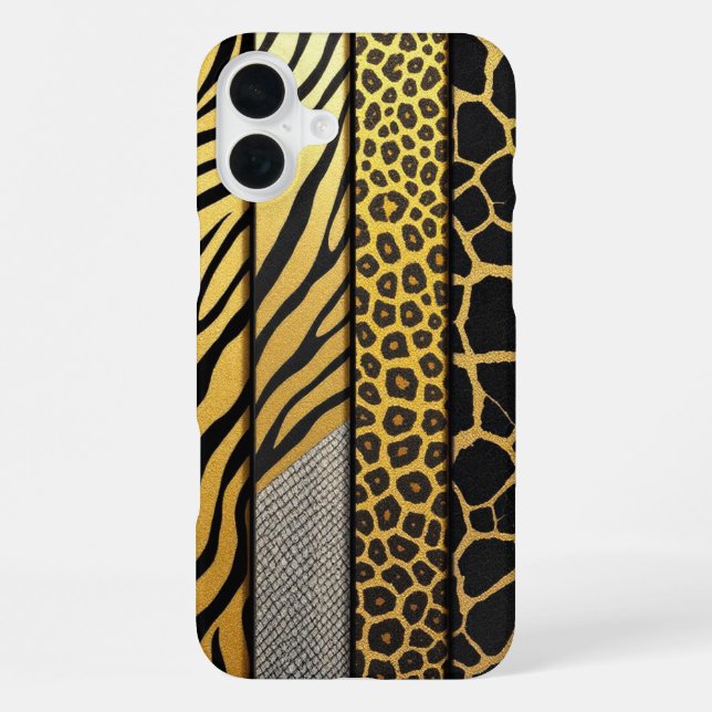 Safari Chic iPhone Case (Back)