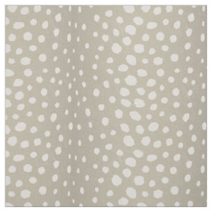 Safari chic neutral buff beige cheetah print fabric