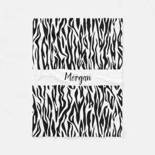 Safari Chic Zebra Blanket For Adventurous Spirits