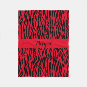 Safari Chic Zebra Blanket For Adventurous Spirits