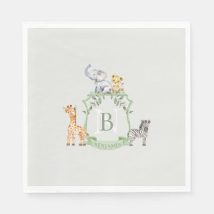 Safari Crest Napkin