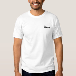 Safari designer Jambo clothing for men Embroidered T-Shirt