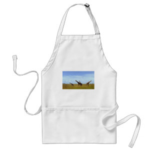 Safari Dining: Nairobi Park Home Kitchen Accessori Standard Apron