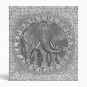 Safari Elephant binder