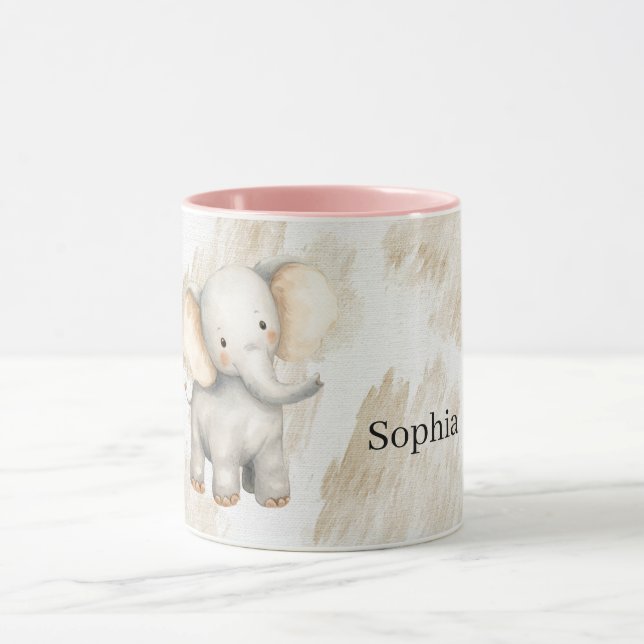 Safari Elephant Mug (Center)