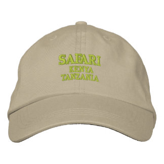 Safari Embroidered Hat