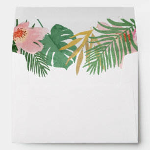 Safari Envelope Elegant Tropical Zoo Jungle Wild