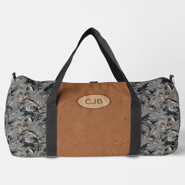Safari Expedition Personalized Duffel Bag (Front)